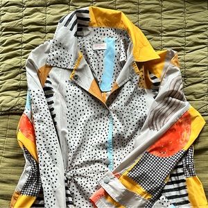 Gorman Raincoat XS / S Artist Collaboration